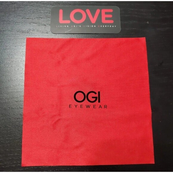 Womens OGI Mulberry Designer Cat Eyeglasses Frames And Case 50-16-140 Made Japan - Picture 7 of 7